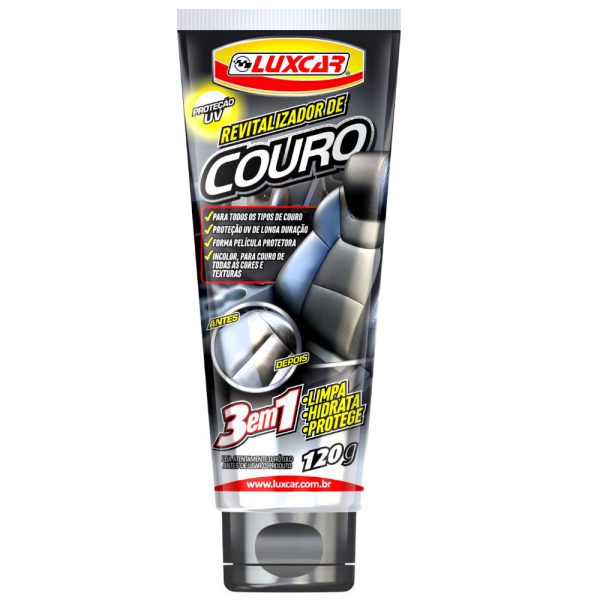 Revitalizador de Couro 3 em 1 120ml LUXCAR-4758