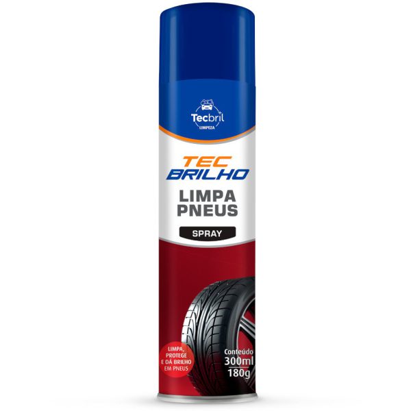 Limpa Pneus Spray 300ml/180g TECBRIL-5920229
