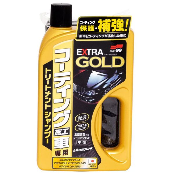 Detergente Automotivo Extra Gold para Pintura Vitrificada ou com Coating 750ml SOFT99-04287