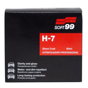 Kit Vitrificador H-7 Glass Coat 50ml SOFT99-10297