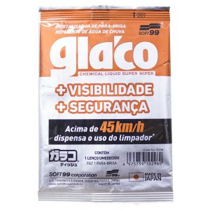 Lenço Cristalizador de Para-Brisa Glaco Wipe On SOFT99-10296
