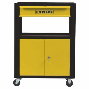 Carrinho para Ferramentas Aberto com 1 Gaveta e Portas LYNUS-CFL-602