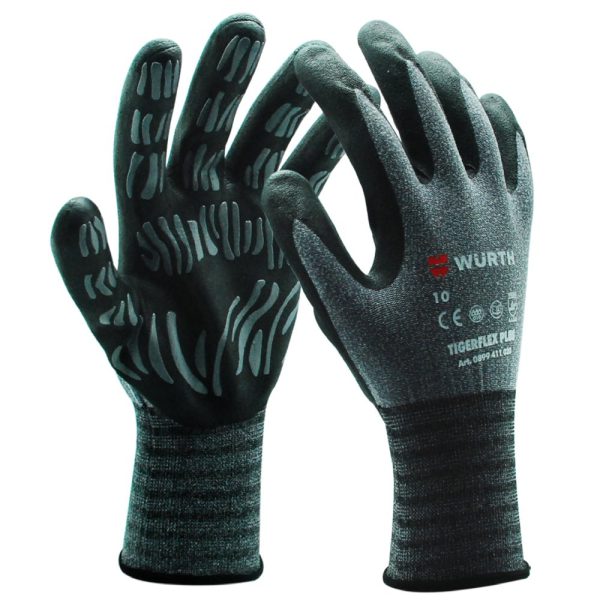 Luva de Segurança Tamanho 9 Tiger Flex WURTH-0899-411-019