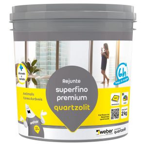 Rejunte Super Fino Preto Ônix 2kg QUARTZOLIT-0110000700002PT