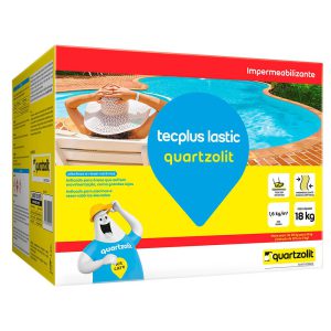 Impermeabilizante Tecplus Lastic 18kg QUARTZOLIT-0486000010018CX