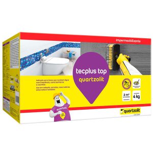 Argamassa Impermeabilizante Tecplus Top 4kg QUARTZOLIT-332251034051