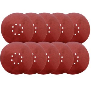 Disco de Lixa 225mm Grão 80 Óxido de Alumínio com 10 Unidades WBR-873586