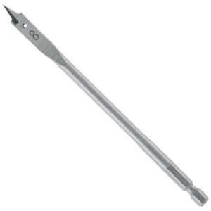Broca Chata para Madeira 8mm x 6 Pol. MTX-704019