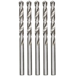 Broca de Aço Rápido Polido HSS para Metal 12mm com 5 Unidades MTX-720209