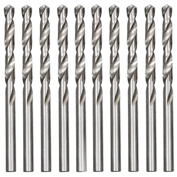 Broca de Aço Rápido Polido HSS para Metal 5,5mm com 10 Unidades MTX-715559