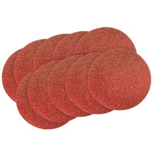 Disco de Lixa 125mm Grão 36 com Velcro 10 Unidades MTX-738339