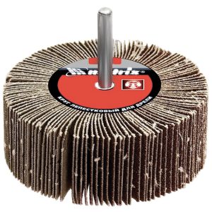 Roda de Lixa Grão 40 20x60mm com Haste 6mm para Parafusadeira MTX-741109