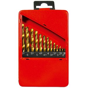 Jogo de Brocas para Metal de 1,5 a 6,5mm em Titânio MTX-723869