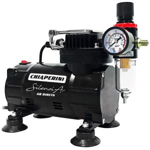 Motocompressor de Ar Direto Silenciar 150W 1/5HP 25PSI 220V CHIAPERINI-SILEN150