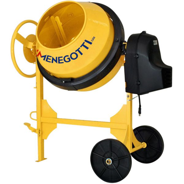 Betoneira 120 Litros Monofásica 1/2CV 220V Prime com Kit de Segurança MENEGOTTI-4001164