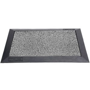 Tapete Sanitizante com Capacho Grafite 60x40cm RTM-2340