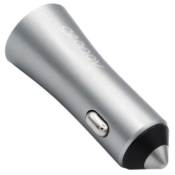 Carregador Veicular Universal 2 Saidas USB 3.4A 17W GEONAV-CH34AL