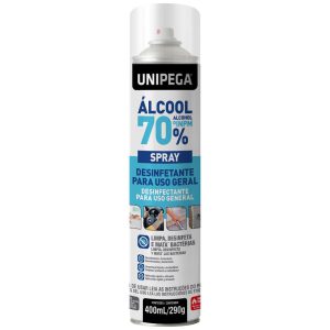 Desinfetante Álcool 70% Spray 400ml UNIPEGA-05340072