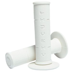 Manopla Circuit IV Branco para Motos CIRCUIT EQUIPMENT-MA005-002