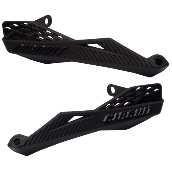 Protetor de Mão Fênix Preto para Motos CIRCUIT EQUIPMENT-PM080-211