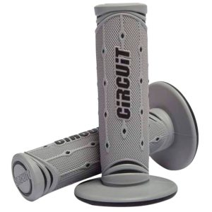 Manopla Júpiter Everyday Cinza e Preto para Motos CIRCUIT EQUIPMENT-MA056-231
