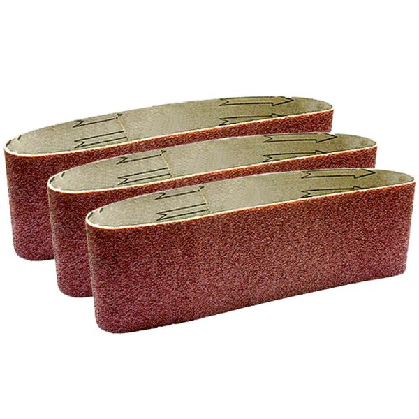 Cinta de Lixa Grão 80 80x457x75mm com 3 Unidades MTX-7427755