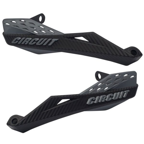 Protetor de Mão Fênix Carbon II Preto e Cinza para Motos CIRCUIT EQUIPMENT-PM080-213