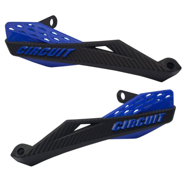Protetor de Mão Fênix Carbon II Taper Preto e Azul para Motos CIRCUIT EQUIPMENT-PM081-214