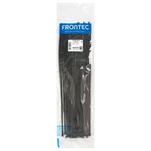 Abraçadeira de Nylon Preta 400 x 4,8mm com 40 Unidades FRONTEC-F7039UVPR40