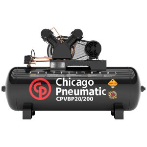 Compressor de Ar Pistão 5HP 20 Pés 200L 220/380V – Trifásico CHICAGO-8969010009