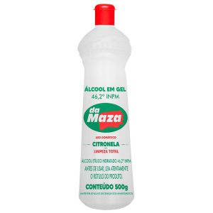 Álcool em Gel 46,2 INPM Citronela 500mg MAZA-27079