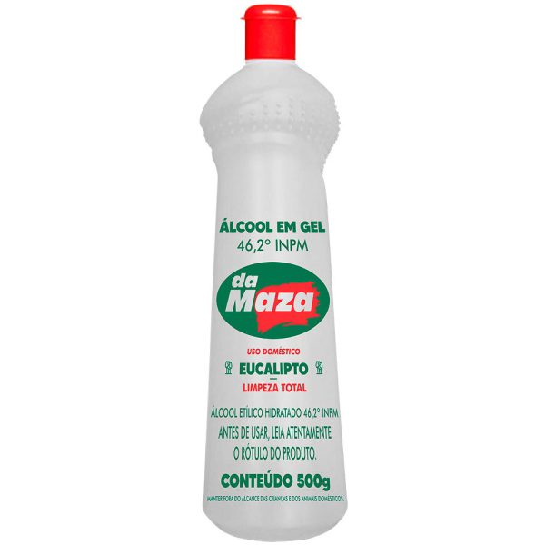 Álcool em Gel 46,2 INPM Eucalipto 500mg MAZA-27080