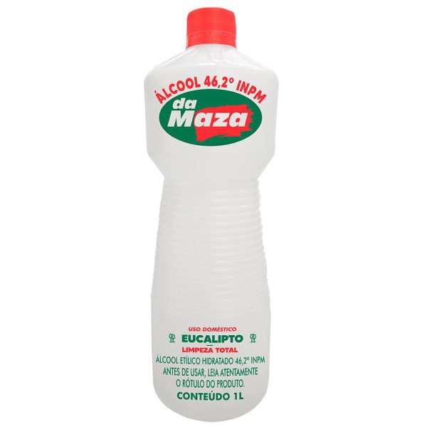 Álcool Hidratado 46,2 INPM Eucalipto 1L MAZA-27066