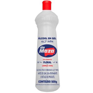 Álcool em Gel 46,2 INPM Floral 500mg MAZA-27081