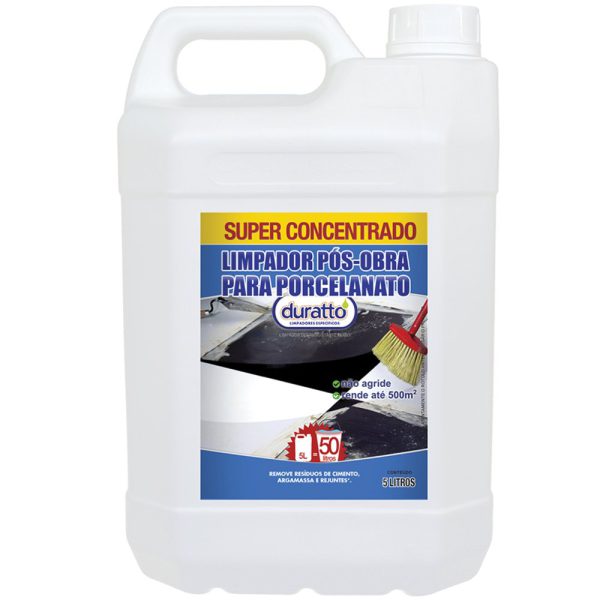 Limpador Pós Obra para Porcelanato 5L DURATTO-17606