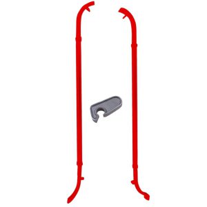 Conjunto Espátulas Truck Vermelha para Montar e Desmontar Pneus sem Câmara FORTG-CAR-0233
