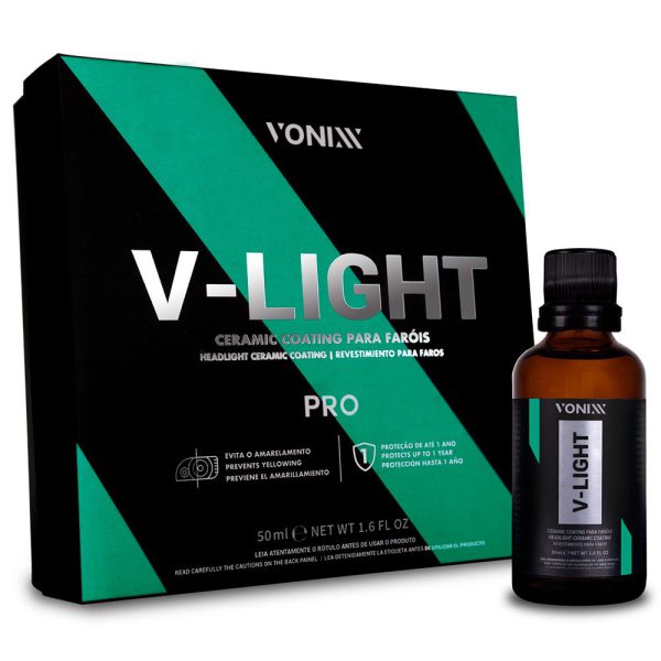 Vitrificador para Faróis V-Light 50ml VONIXX-2018003