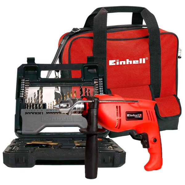 Furadeira de Impacto TH-ID1000E 1/2 Pol. 1010W 220V Profissional com Bolsa Maleta e Acessórios EINHELL-4259615