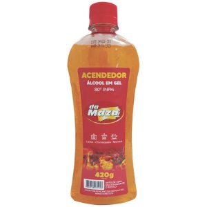 Álcool em Gel Acendedor 80 INPM 420g MAZA-27085