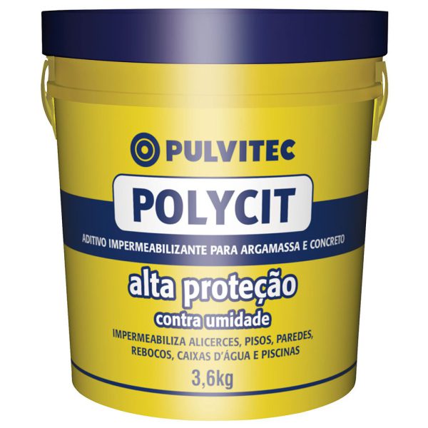 Impermeabilizante Polycit 3,6kg PULVITEC-NA002