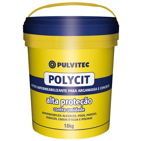 Impermeabilizante Polycit 18kg PULVITEC-NA007