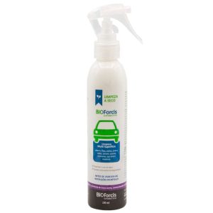 Produto de Limpeza a Seco Antiviral Automotiva 200ml BIOFORCIS-BIOAUTO200PA