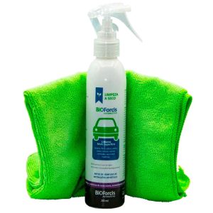 Kit de Limpeza Antiviral a Seco com 3 Peças BIOFORCIS-BIOCOMBO002