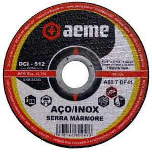 Disco de Corte para Aço e Inox 110×1,0x20mm AEME-22243