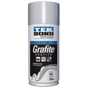 Grafite Lubrificante Seco Spray 200ml TEKBOND-GRAFI300ML