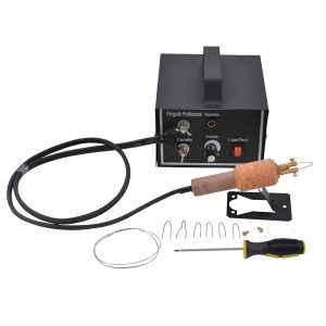 Caneta Pirografo Eletrônico Profissional 0-50W Bivolt CENTER-TI-PL-50KN