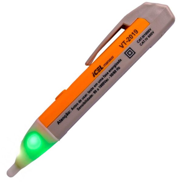 Testador de Tensão 90VAC e 1.000VAC SOLDEN-VT-2019