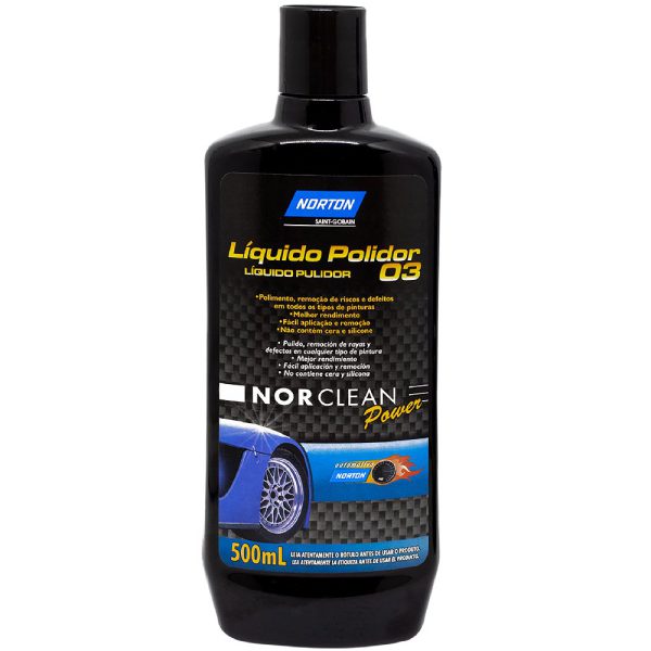 Liquido Polidor N°3 Norclean Power 500ml NORTON-66254482109