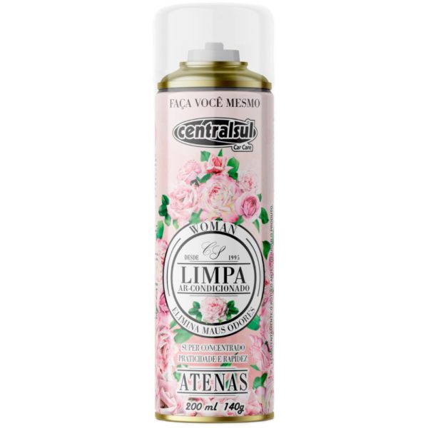 Limpa Ar Condicionado Automotivo Atenas 200ml CENTRALSUL-170704