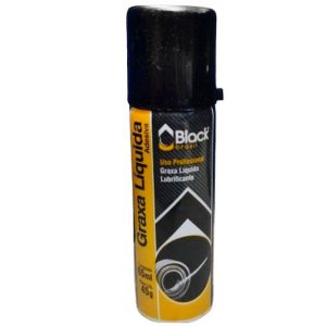 Graxa Liquida Adesiva Aerosol com 65ml BLACK BRASIL-300.002.001